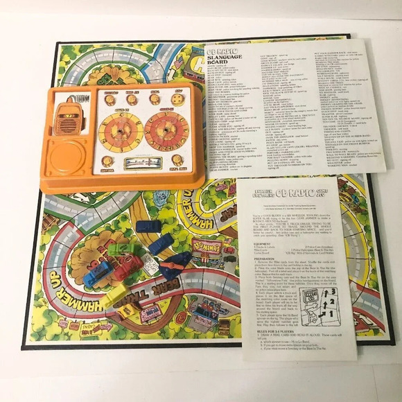 Vintage 1976 CB  Radio Family Board Game Complete - Picture 8 of 16